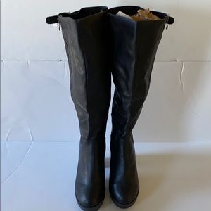 Torrid Lug heel knee high boots